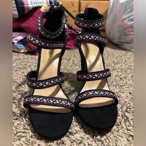 NEW Colorful Patterned Women's Heels
